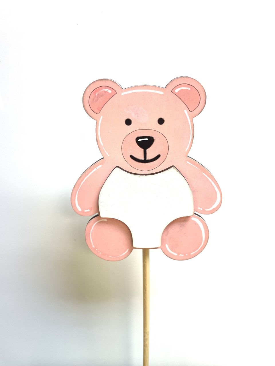 HANDMADE CUSTOMIZABLE BABY BEAR PINK (ADD BABY NAME/STATS IN SPECIAL INSTRUCTIONS AT CHECKOUT)